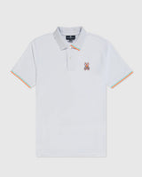 Psycho Bunny Men’s Big & Tall Noah Polo – White