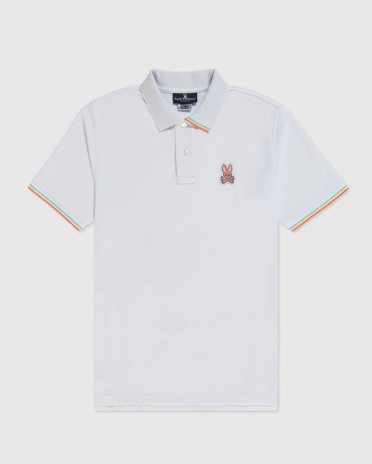 Psycho Bunny Men’s Big & Tall Noah Polo – White