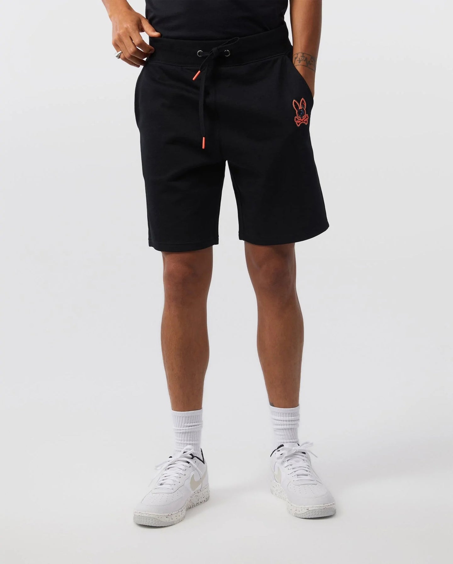 Psycho bunny (black mens waverly verly short)