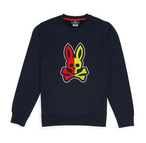 Psycho bunny (navy mens cooper sweater) – VIP Clothing Stores