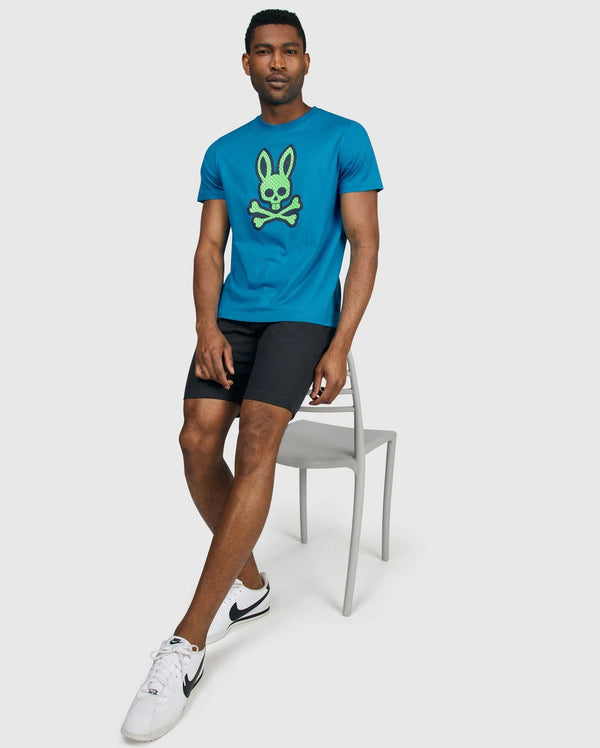 Psycho bunny (blue clay mens Jordan mesh t-shirt)