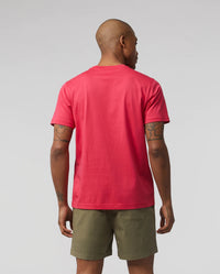 Psycho bunny (mens bright fuschia lamport graphic t-shirt)