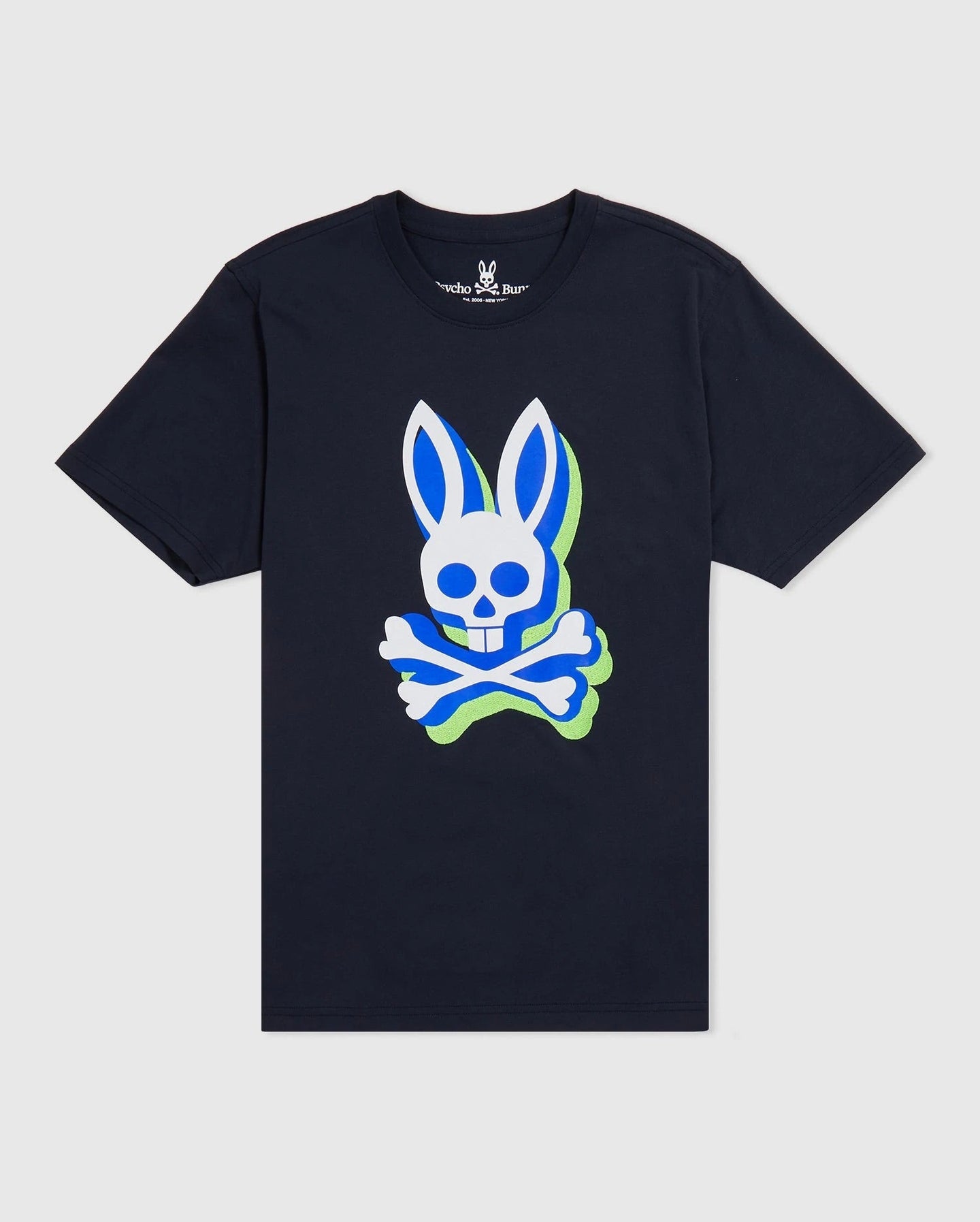 Psycho bunny (mens navy lamport graphic t-shirt)