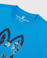 Psycho bunny (mens seaport blue Thames graphic t-shirt)