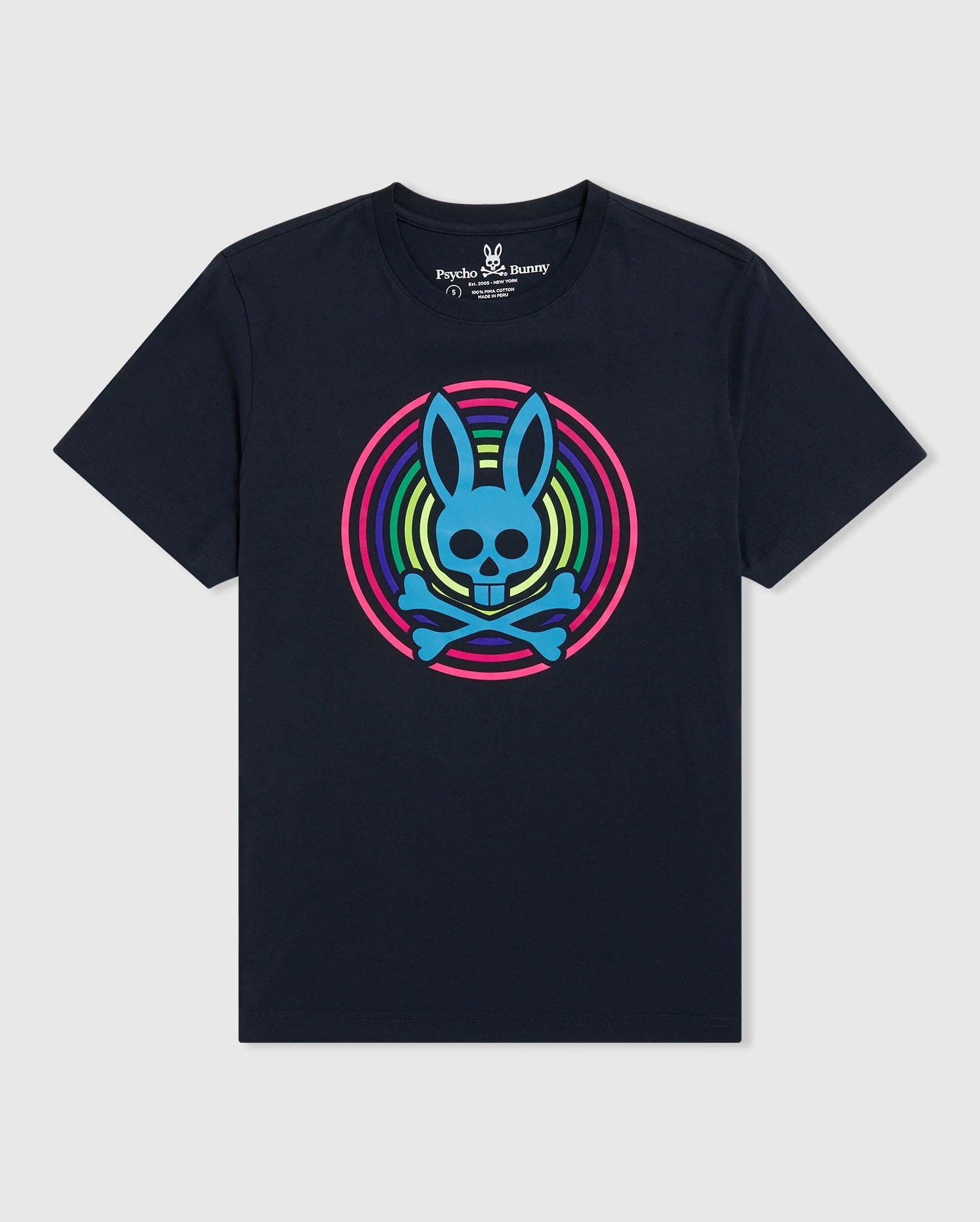 Psycho bunny (navy mens Andrew t-shirt)