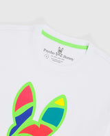 Psycho bunny (white men's hilsboro graphic t-shirt)