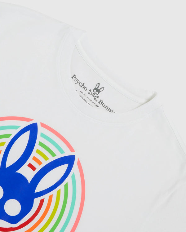 Psycho bunny (white mens Andrew t-shirt)