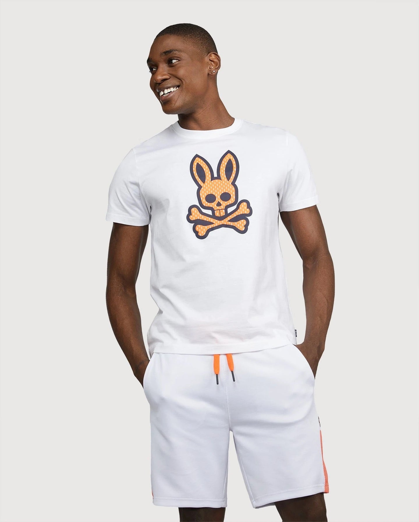 Psycho bunny (white mens Jordan mesh t-shirt)
