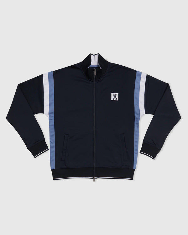 Psycho bunny (mens navy Daniel track jacket)