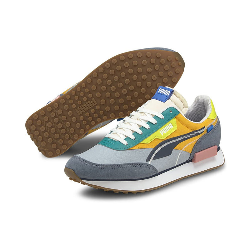 Puma (grey/ multi future rider twofold sneaker)