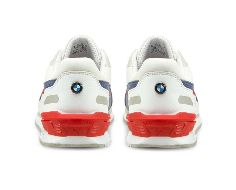 Puma (white/blue Bmw mms lower racer sneaker)