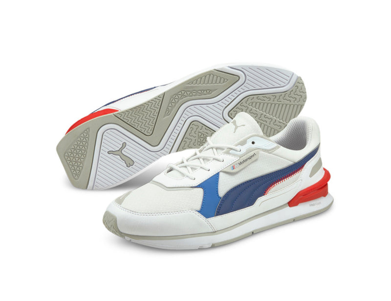 Puma (white/blue Bmw mms lower racer sneaker)