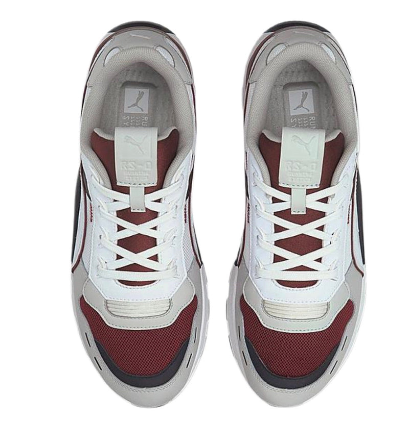 Puma (white/burgundy lifestyle sneaker)