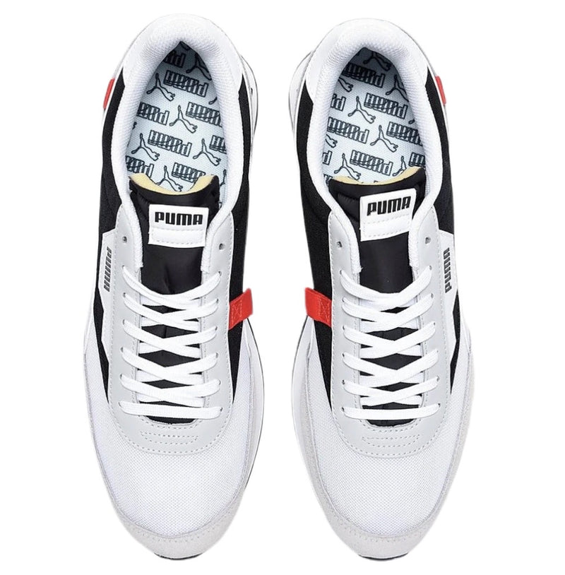 Puma (white/red “rider core sneaker)