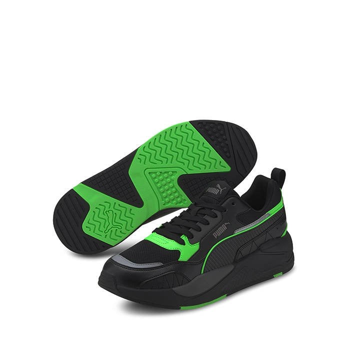 Puma (X-Ray black/Green sneakers)