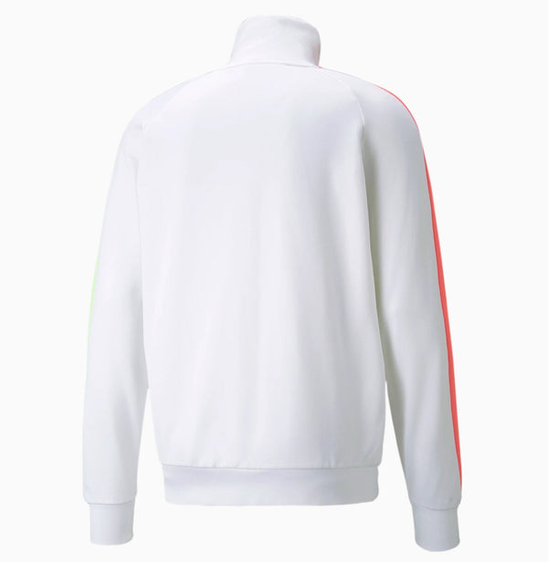 Puma (white iconic blanc spectra track jacket)