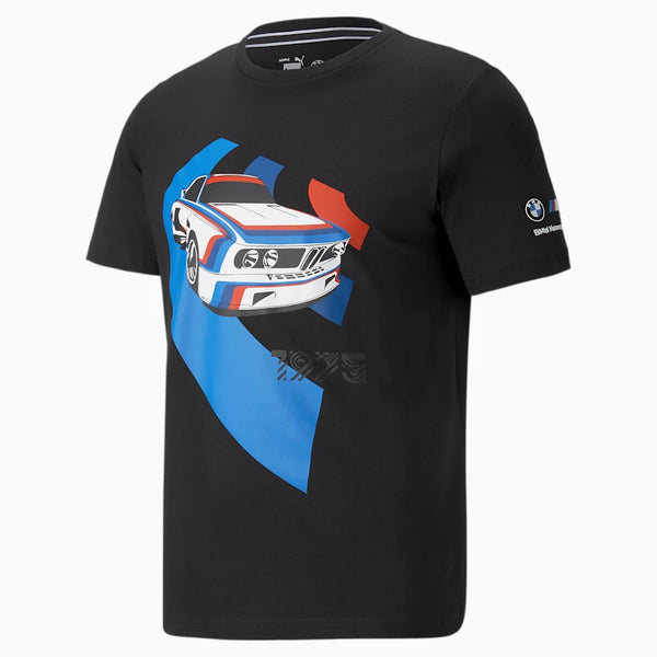 Puma (black "bmw mms vinatge car graphic t-shirt)