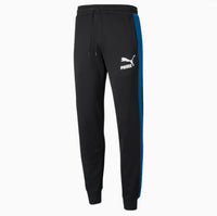 Puma Men’s T7 Track Pants Black/Blue/Green