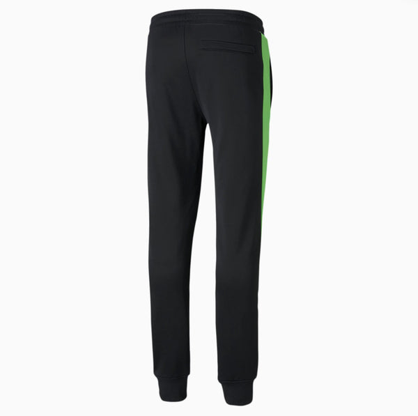 Puma (black/blue/ green iconic track pant)