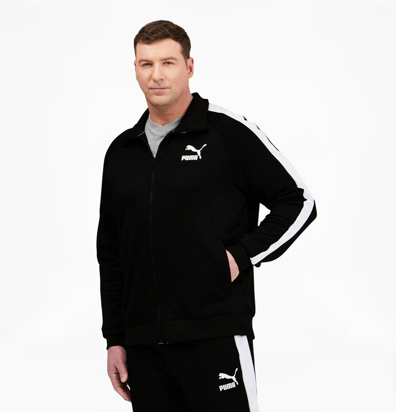 Puma (black/ white iconic track jacket)