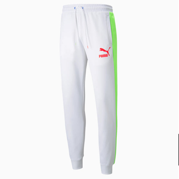 Puma (white iconic blanc spectra track pant)