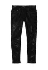 purple brand (black pocket stud blowout jean)