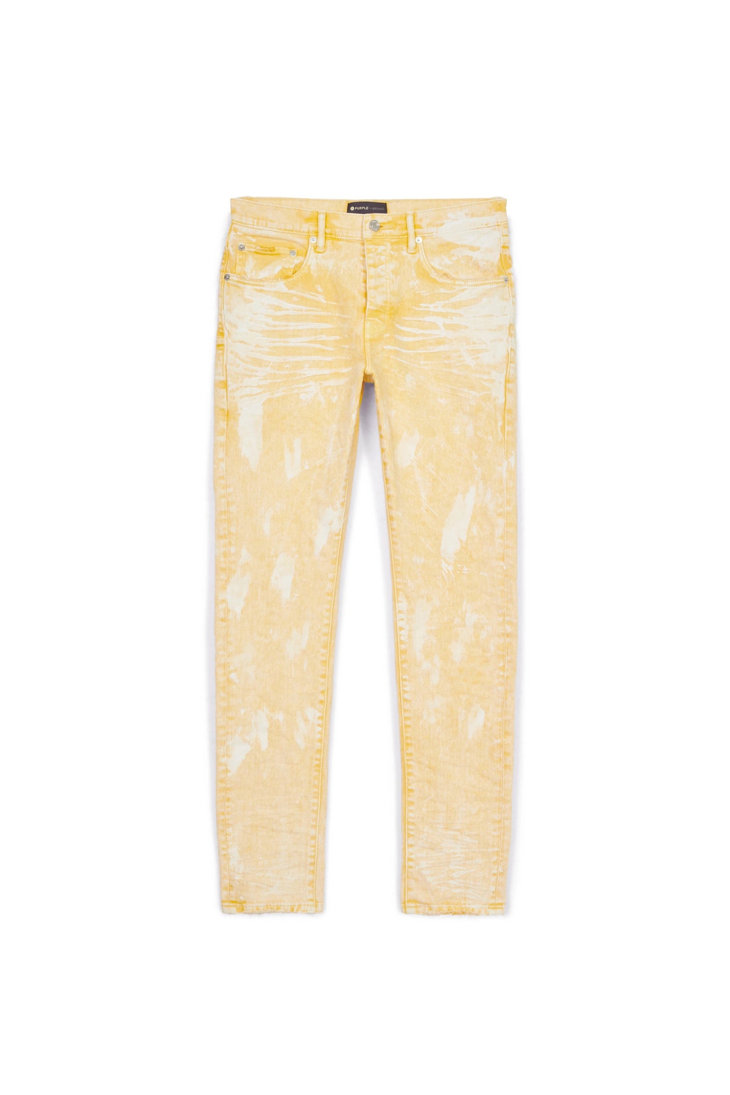Purple brand (bright yellow hard wax jean )