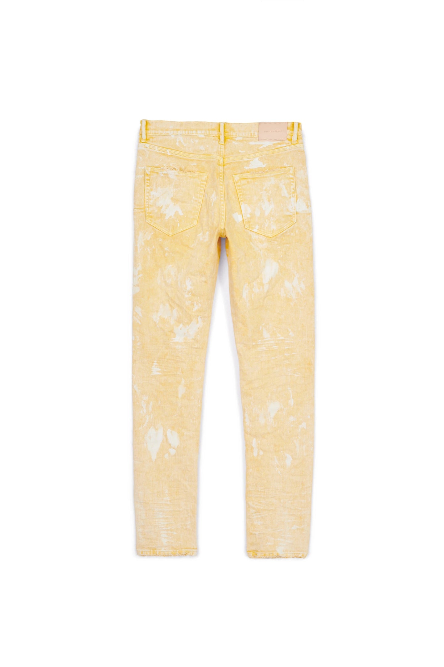 Purple brand (bright yellow hard wax jean )