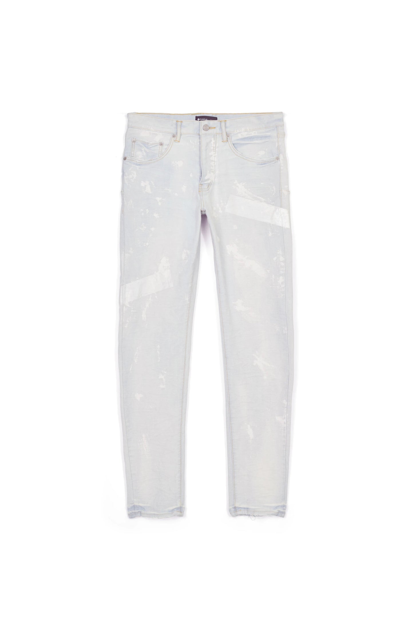 Purple brand (cream sprayed reflective paint jean)
