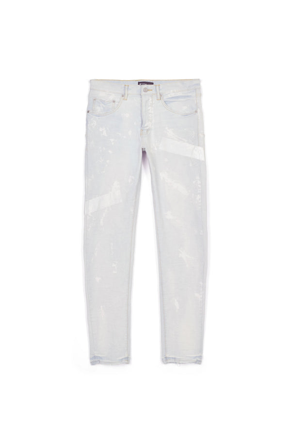 Purple brand (cream sprayed reflective paint jean)