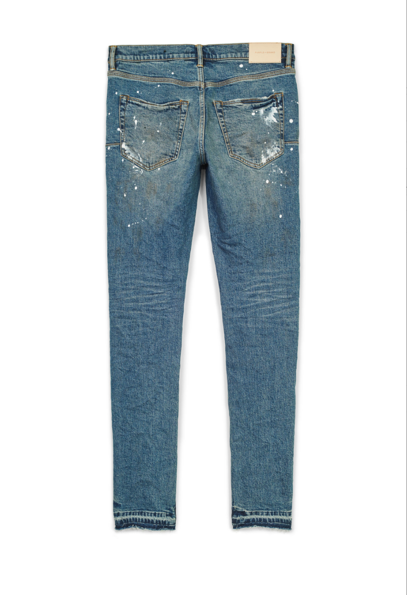 purple brand (indigo dirty vintage white paint jean)