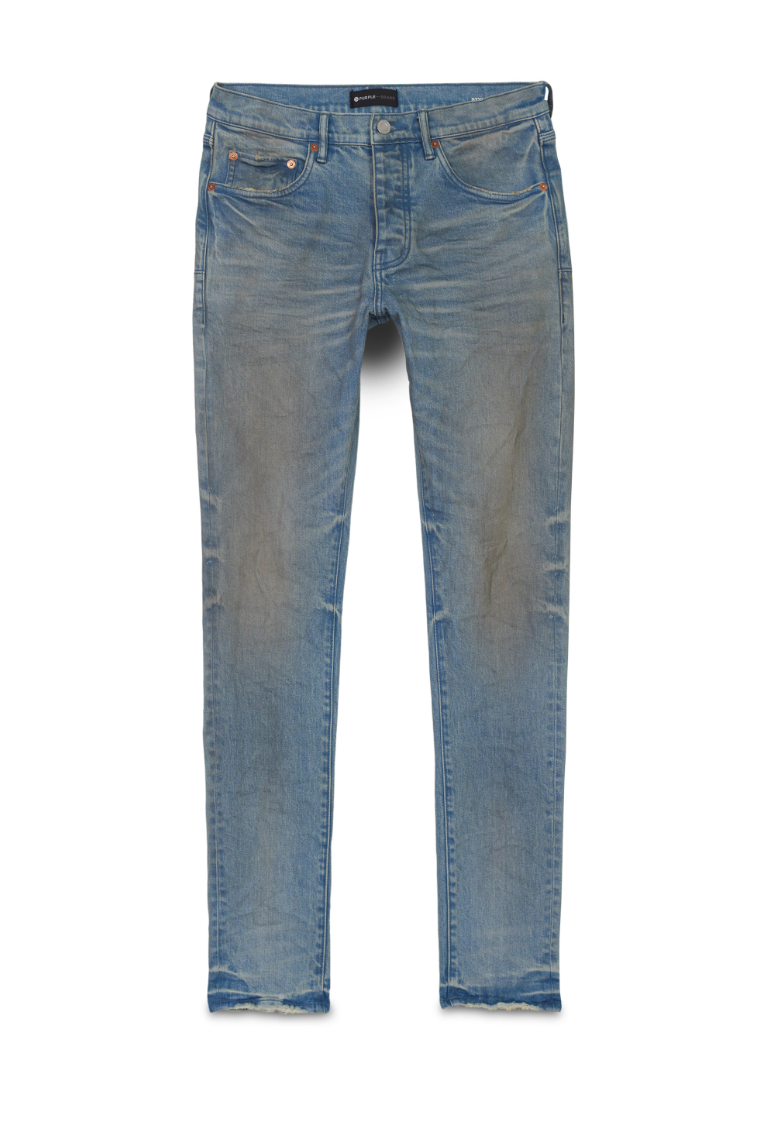 purple brand (light indigo plain vintage heavy dirty)