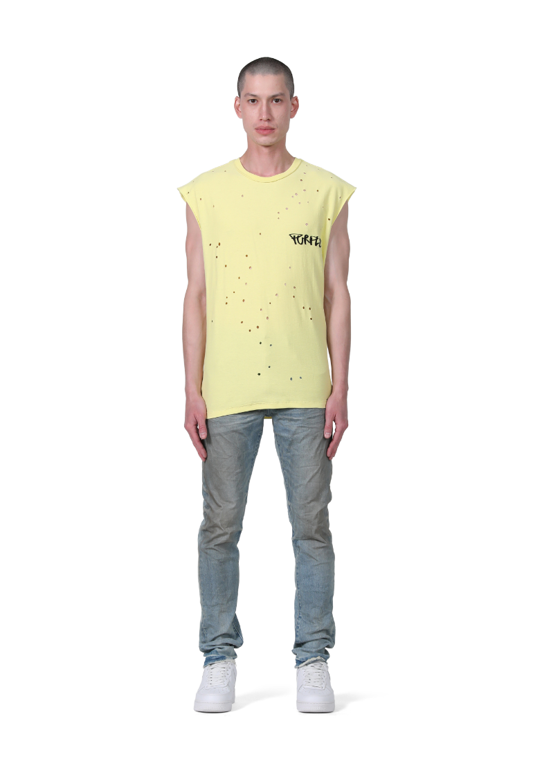 purple brand (light indigo plain vintage heavy dirty)