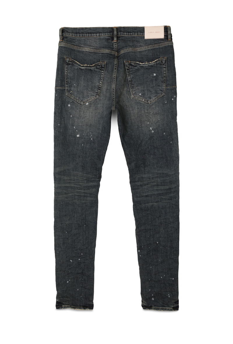 purple brand (mid dirty indigo stud jean)