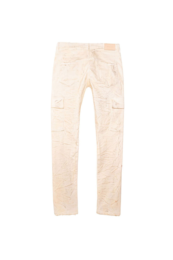 Purple brand (white dirty cargo jean)