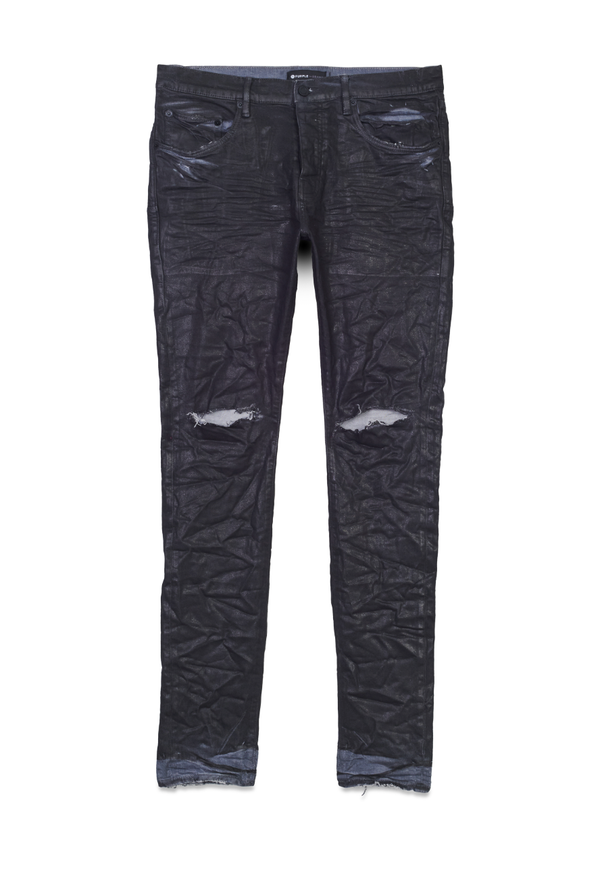 purple brand (worn grey black coated jean)