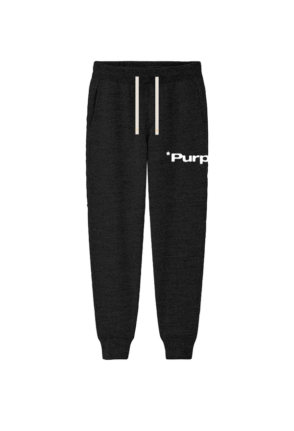 Purple brand (black french terry sweatpant)