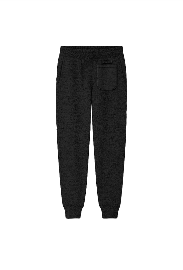 Purple brand (black/white French terry sweatpant)