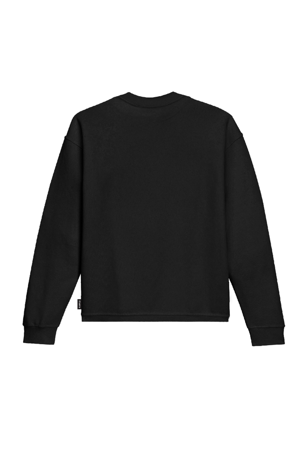 Purple brand (black textured jersey long sleeve t-shirt)