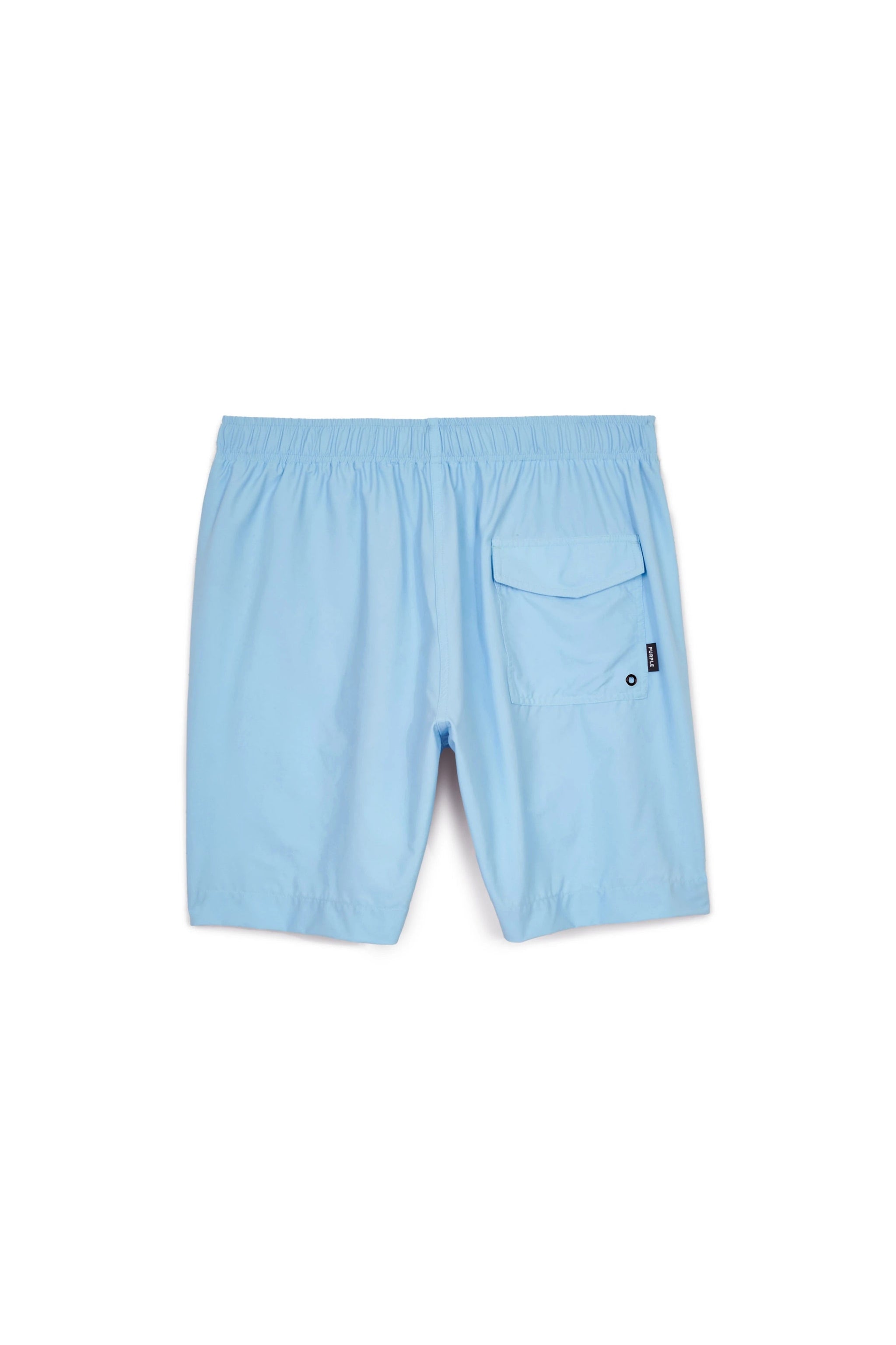Purple brand blue solid slate short
