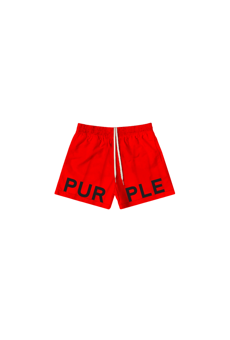 Purple brand (red all round short)