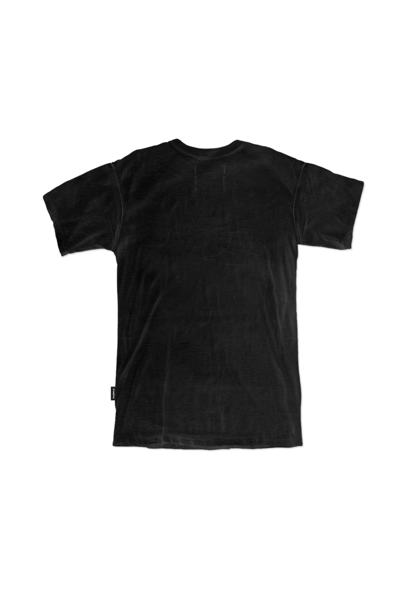 Purple brand (black clean jersey short sleeve t-shirt)