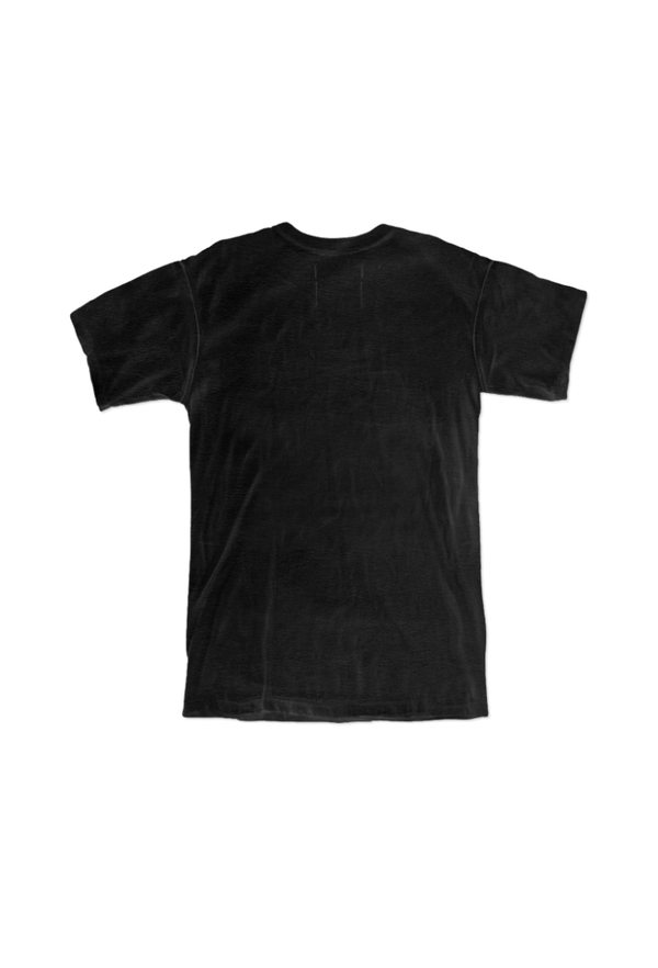 purple brand (black textured jersey inside out t-shirt)