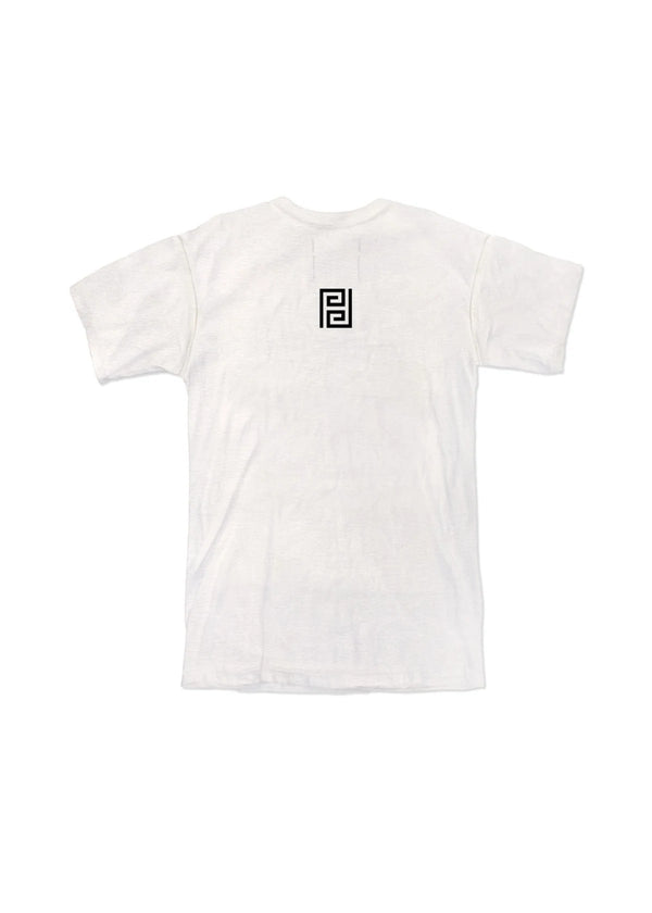 Purple brand (coconut milk textured jersey meander chain t-shirt)