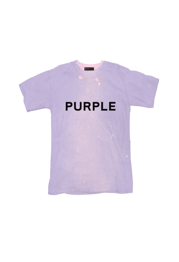 Purple brand (lavender textured jersey inside out t-shirt)