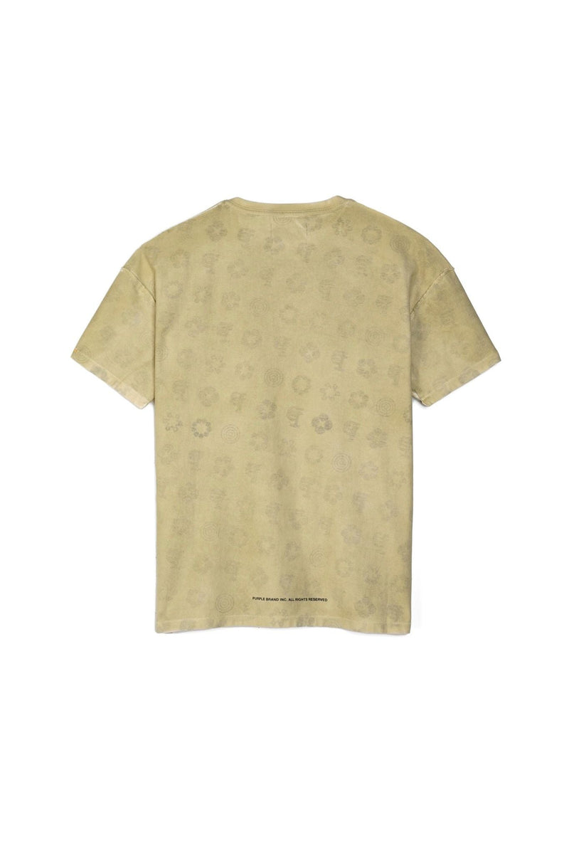 Purple brand (moss spray inner monogram print t-shirt)