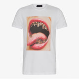 RH45 (white tongue -t-shirt )