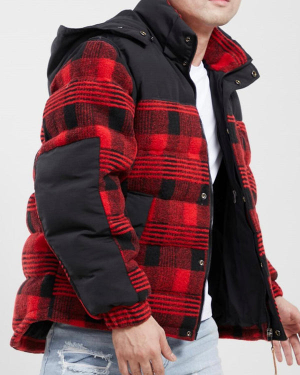 Roku studio (red flannel puffer jacket)