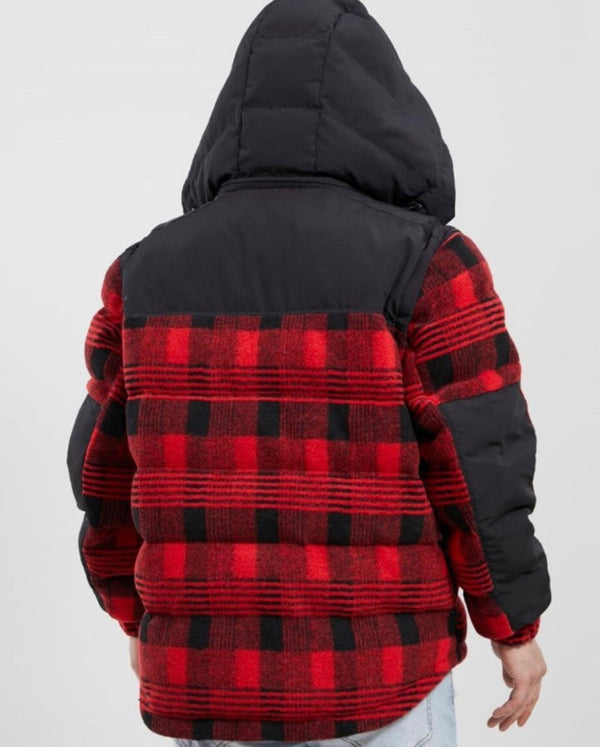 Roku studio (red flannel puffer jacket)