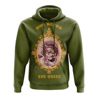 Streetz iz watchin (army “queen hoodie)